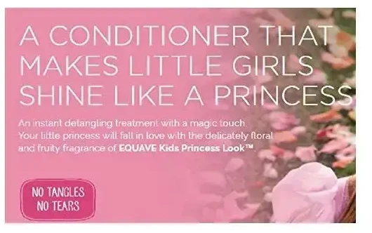Revlon Equave For Kids Princess Look Conditioner nenuplaunamas plaukų kondicionierius vaikams, 200 ml