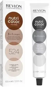 Plaukų dažai Revlon - Nutri Color Filters Toning 240ml - 524 Coopery Pearl Brown