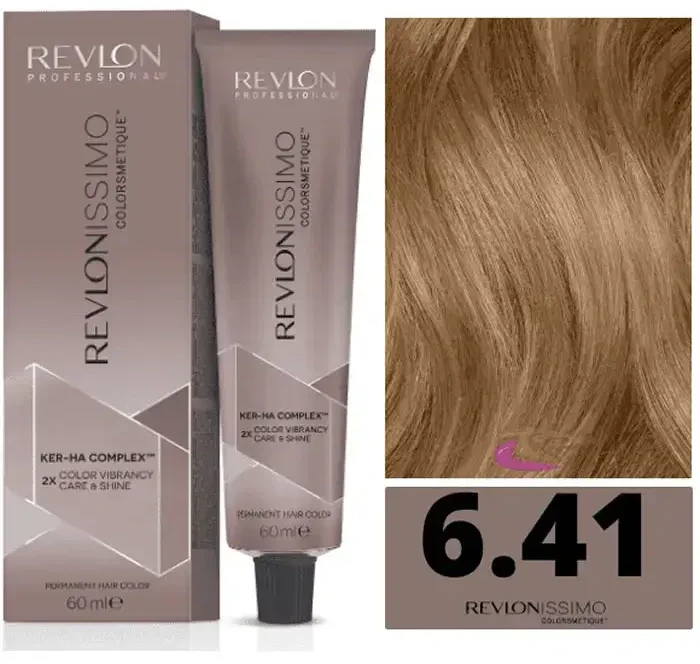 plaukų dažai Revlon Revlonissimo Colorsmetique 66,60 Tamsiai šviesi pelenų ruda 60ml