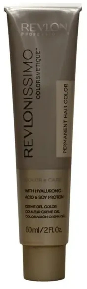 Revlon Revlonissimo Colorsmetique Hyaluronic Acid Permanent Hair Dye 7.45 Mahogany Copper Skirtas šviesiems plaukams, 60 ml