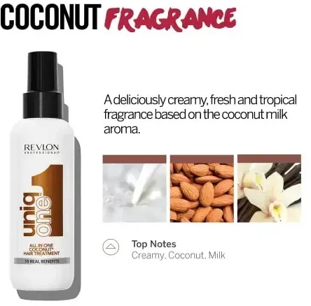 "Revlon All In One" plaukų priežiūros priemonė "Coconut Purškiklis" 150ml