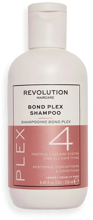 Revolution Haircare Bond Plex 4 plaukų šampūnas, atstatomasis, 250 ml