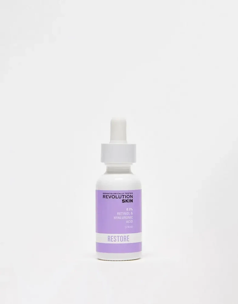 Revolution Skincare Restore 0.3% Retinol & Hyaluronic Acid Serum Skin Serum