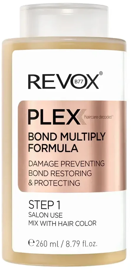Revox B77 Plex Bond 1 žingsnis plaukų kreminis gydymas Bond Repair, 260 ml