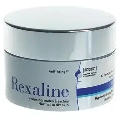 "Rexaline 3D Hydra-Dose Rich Hyper-hydrating Rejuvenating Kreminis" atnaujinantis kremas 50ml