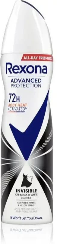 „Rexona Advanced Protection“ nematomas antiperspirantas