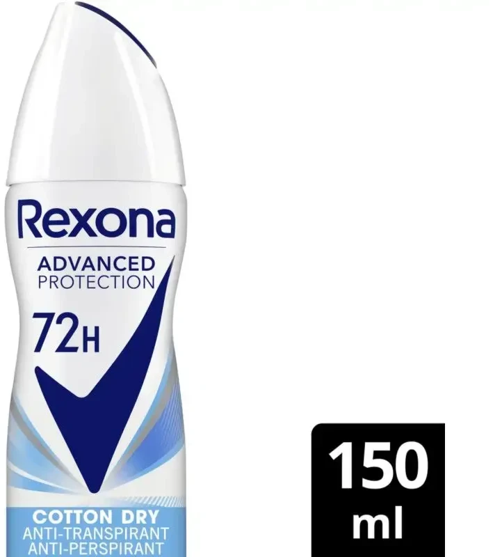 Rexona Antiperspirantas „Advanced Protection Cotton Dry“ 150 ml