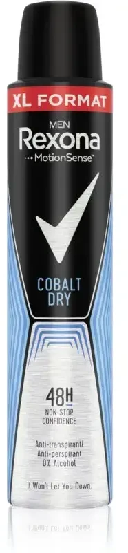 Rexona Men Cobalt Dry Antiperspirant vyrams, 200 ml