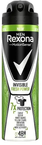 Rexona Men Invisible Fresh Power Antiperspirant vyrams, 150 ml