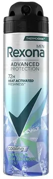 Rexona Men Advanced Protection Menthol & Mėlyna Lavender Purškiklis - Antiperspirant ve spreji 150ml