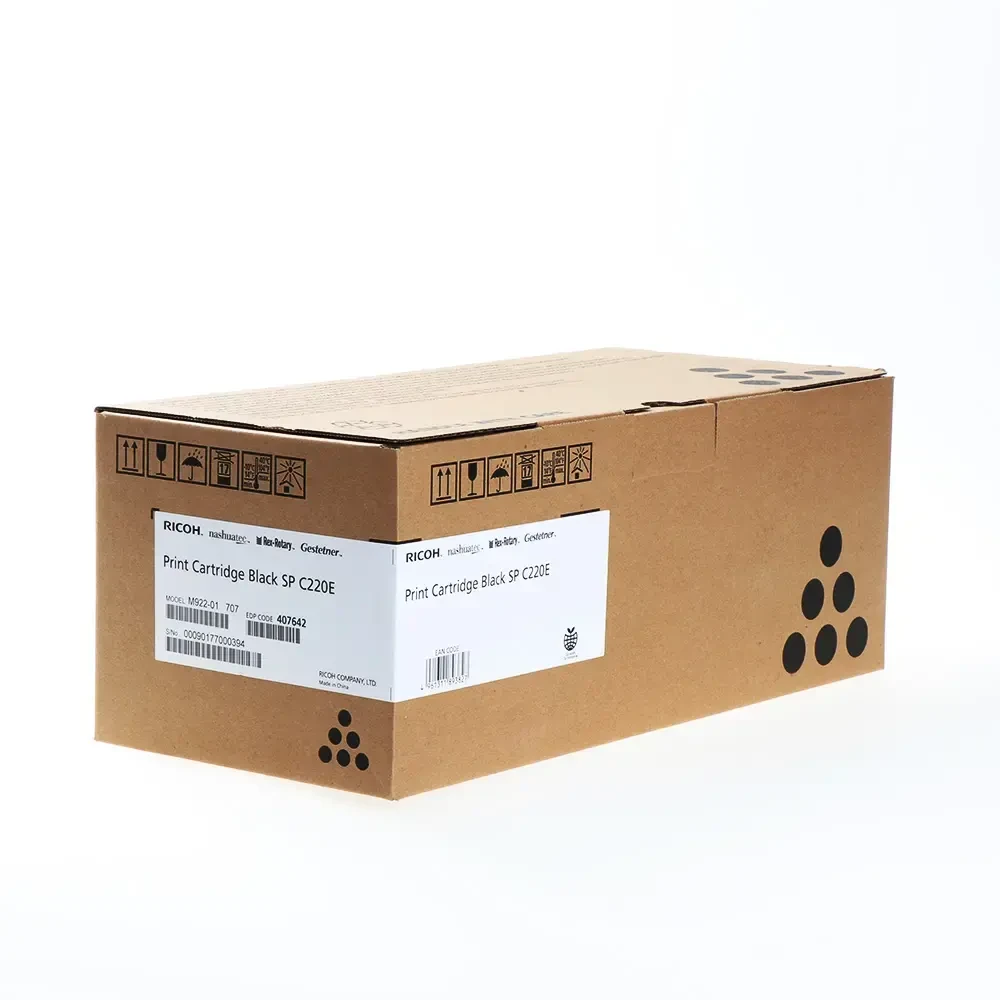 Ricoh SPC220 cartridge, juodas