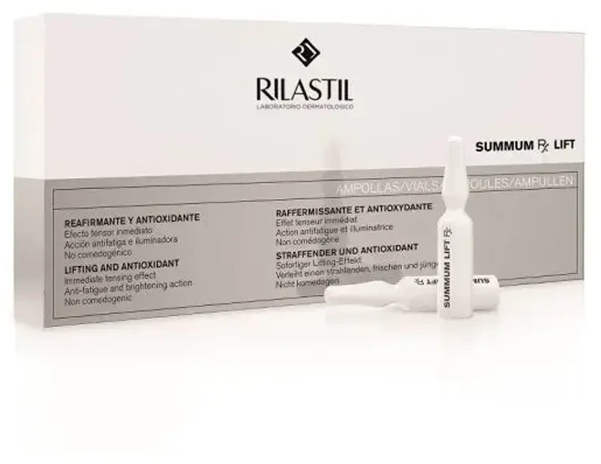 Rilastil Summum Rx ampulės, skirtos tempimui, 10 vnt., 5 ml