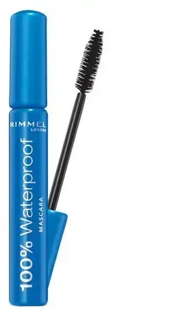 Rimmel London 100% Atsparus vandeniui Blakstienų tušas moterims, 8 ml
