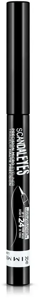 "Rimmel London Scandaleyes Precision Micro Akių pieštukas 001