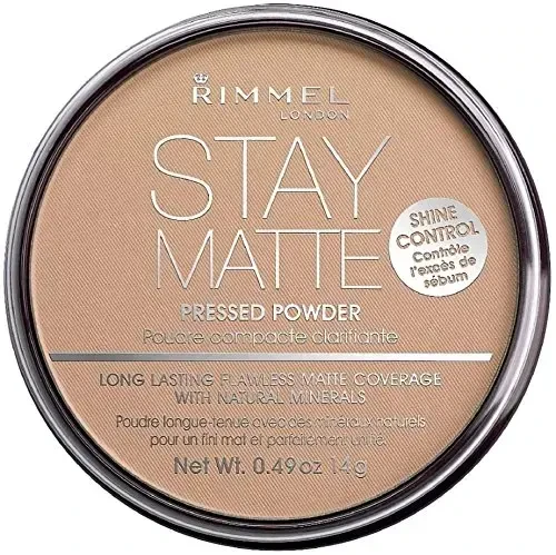 Rimmel London "Rimmel Stay Matte" presuota pudra 005 Silky rusvai gelsvas