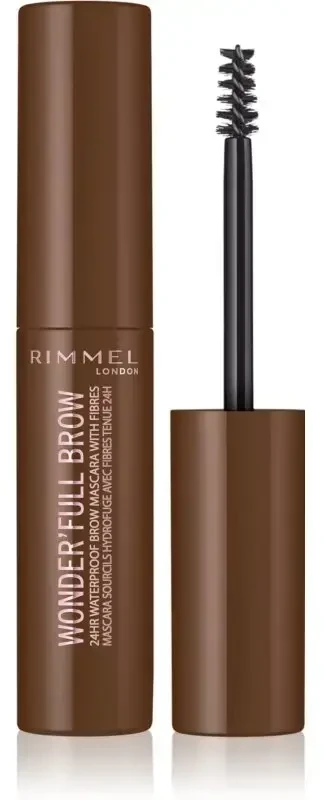 Rimmel London Wonder Full Brow Eyebrow Blakstienų tušas moterims, 4,5 ml