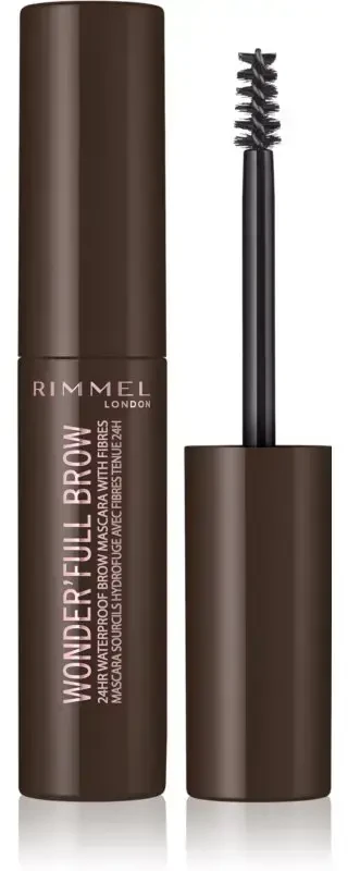 Rimmel London Wonder Full Brow Eyebrow Blakstienų tušas moterims, 4,5 ml