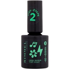 „Rimmel London High Shine Top Coat“ viršutinis lakas Nagų lakai