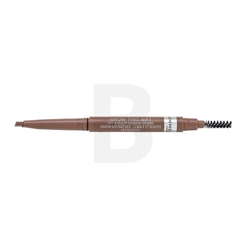 Antakių dažai "Rimmel London Brow This Way Fill And Sculp Eyebrow Definer 001 Skirtas šviesiems plaukams" 0,25 g