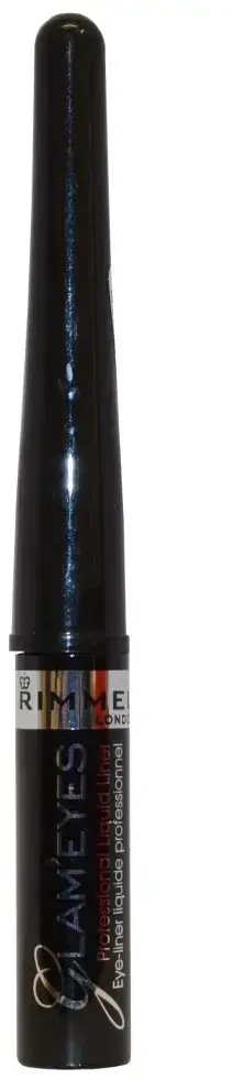 Rimmel London Glam Eyes Profesional Liquid Liner skystas akių pravedimas 001