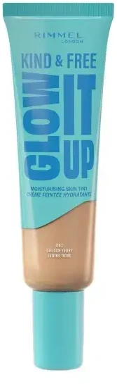 „Rimmel“ drėkinamasis makiažo pagrindas „Kind & Free Glow It Up“ (skin Tint) 30 ml