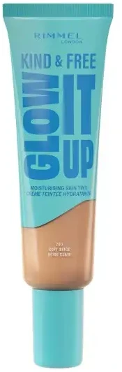 „Rimmel“ drėkinamasis makiažo pagrindas „Kind & Free Glow It Up“ (skin Tint) 30 ml