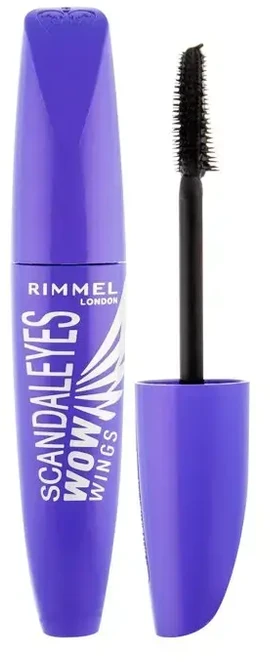 Rimmel London Scandaleyes Wow Wings blakstienų tušas 001 Juodas 12ml