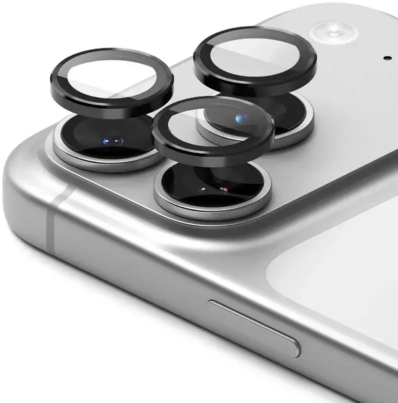 Ringke Camera Frame Protector 2 vnt. Tempered Glass for iPhone 18 Pro / Pro Max - Juodas