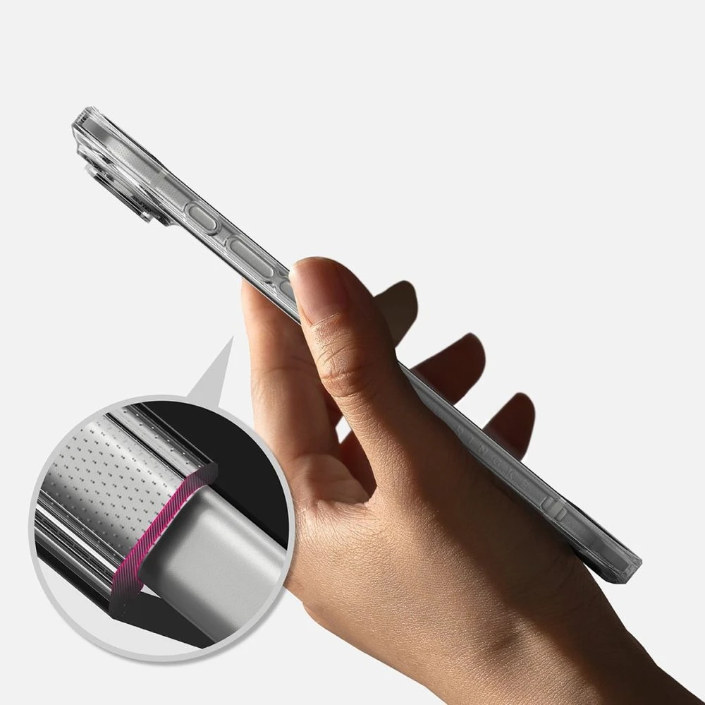 Dėklas „Ringke Fusion iPhone 17“ apsauginis dangtelis nuo oro