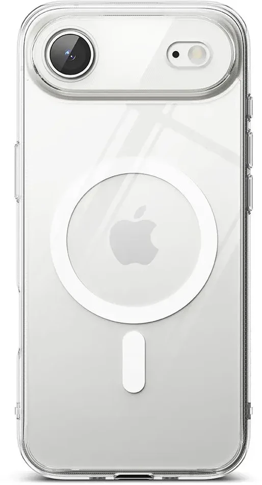 Ringke Fusion Magnetic MagSafe dėklas skirtas Apple iPhone 17 Air – skaidrus