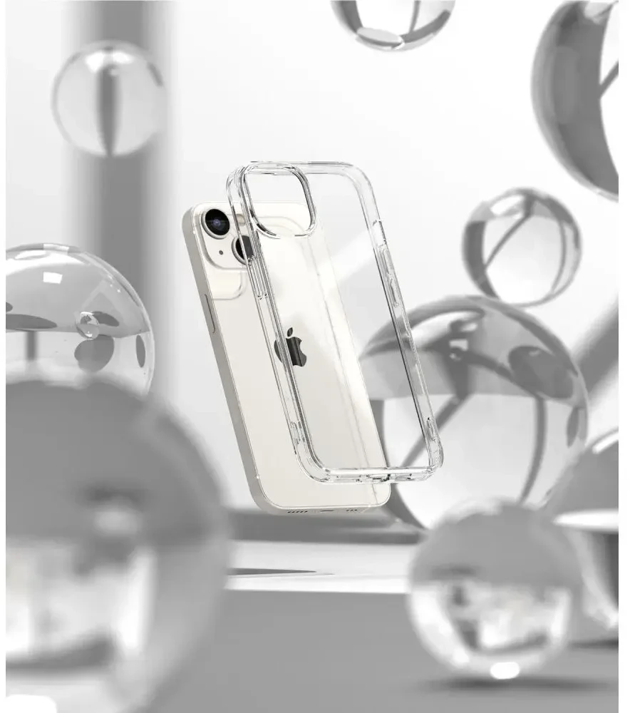 Ringke „Fusion“ dėklas telefonui „iPhone 14 Plus“ | „iPhone 15 Plus“ permatomas