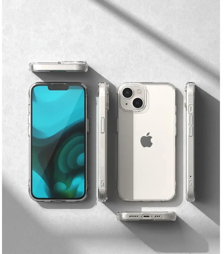 Ringke „Fusion“ dėklas telefonui „iPhone 14 Plus“ | „iPhone 15 Plus“ permatomas