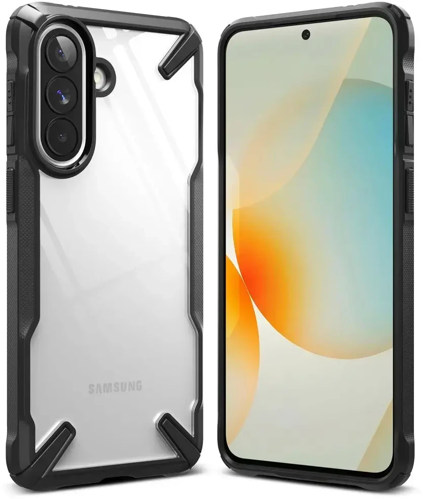 Dėklas RINGKE FUSION X Samsung Galaxy A57 5G juodos spalvos