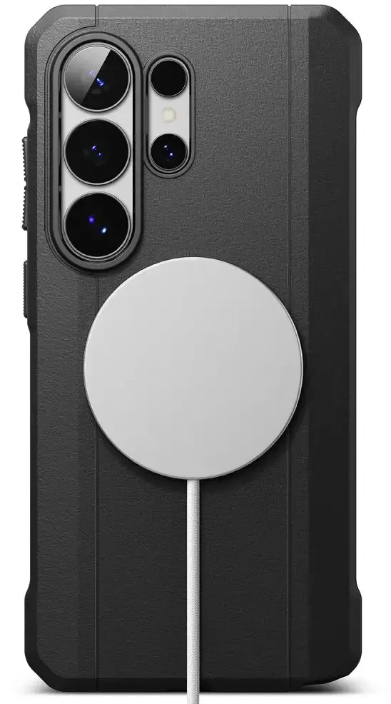 Dėklas Ringke Onyx Alfa Magnetic MagSafe Samsung Galaxy S26 Ultra juodos spalvos