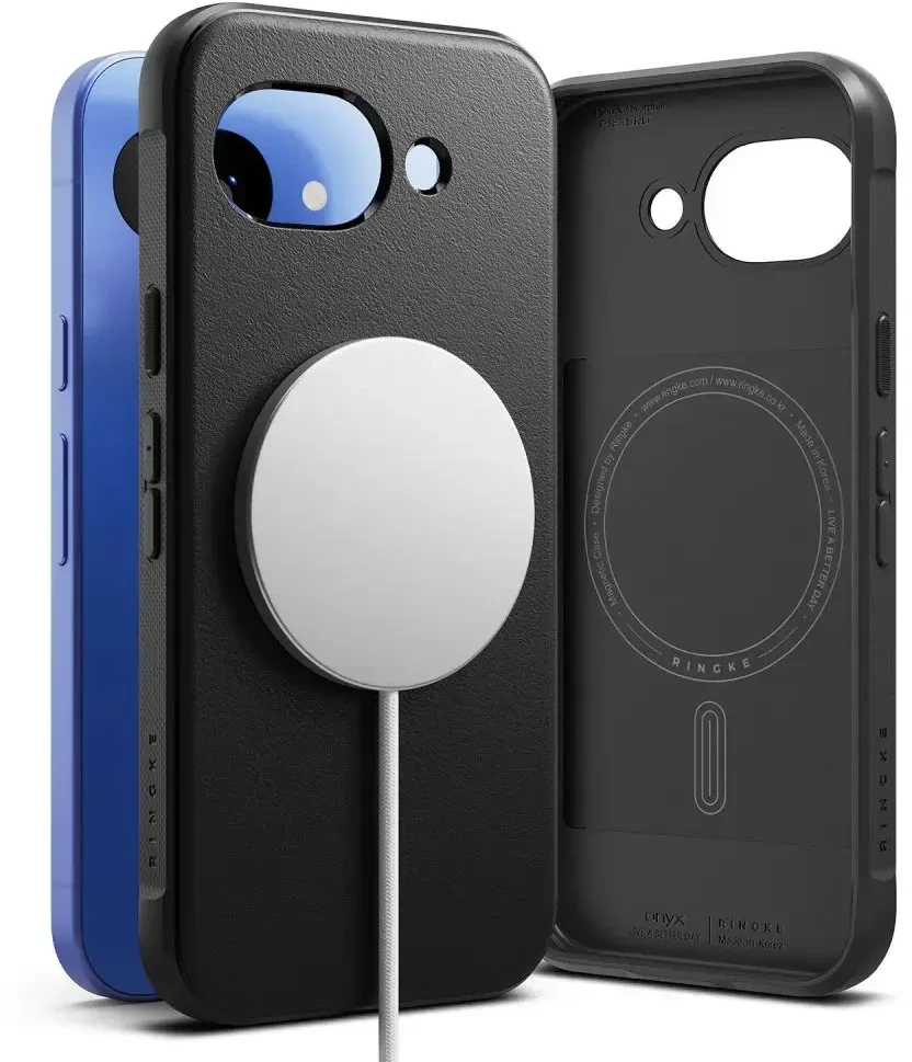 „Ringke Onyx Magsafe“ dėklas, skirtas „Google Pixel 10A“ - Juodas