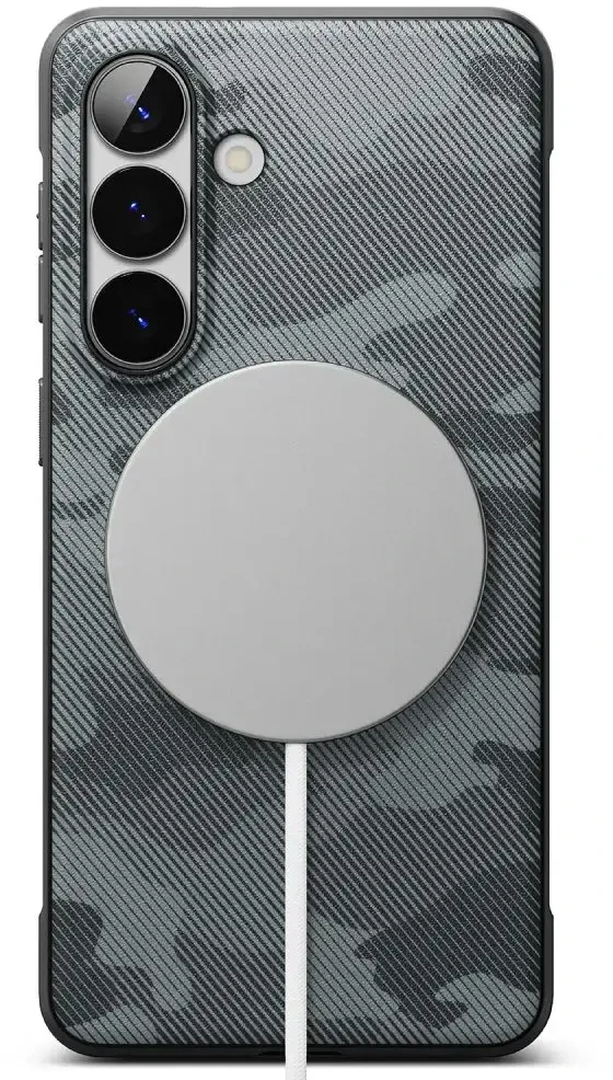 Dėklas Ringke Onyx Magnetic MagSafe Samsung Galaxy S26 Camo juodos spalvos