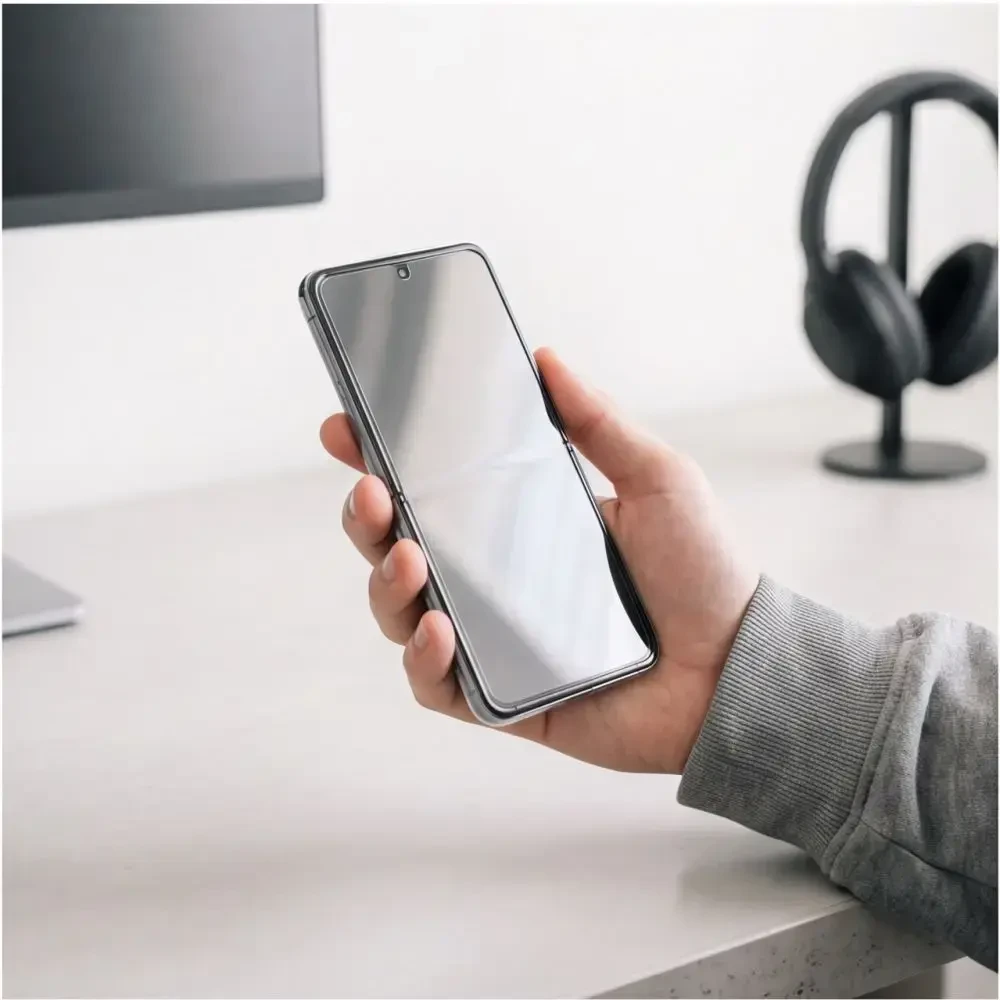 Tech-Protect Glass Fit+ 2 vnt. tempered glass + Tech-Protect Hydro Flex+ 2 vnt. hydrogel filmas for Samsung Galaxy Z Flip 7 / 8