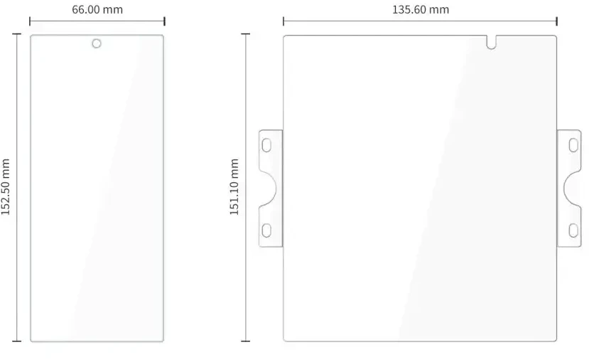 TECH-PROTECT EASY SET FOIL & GLASS FIT+ 4IN1 APSAUGINIS RINKINYS GALAXY Z FOLD 8 ULTRA CLEAR