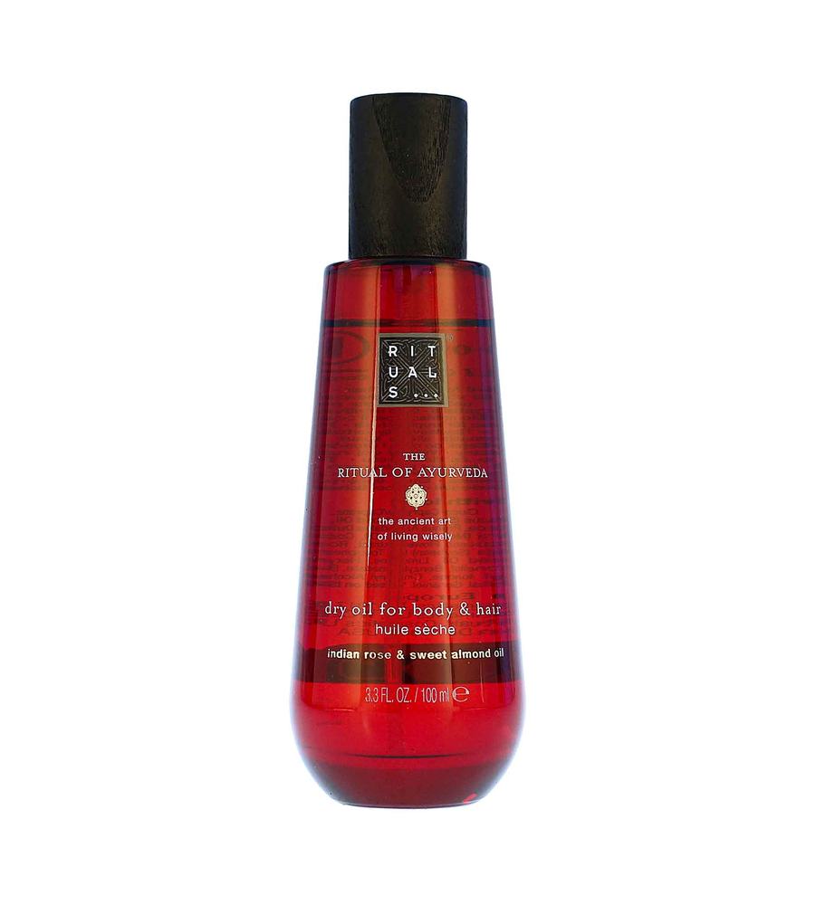 Rituals The Ritual of Ayurveda Natural Dry Oil For Body & Hair sausasis kūno ir plaukų aliejus, 100 ml