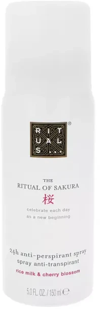 Rituals The Ritual of Sakura Anti-perspirant Purškiklis purškiamasis antiperspirantas, 150 ml