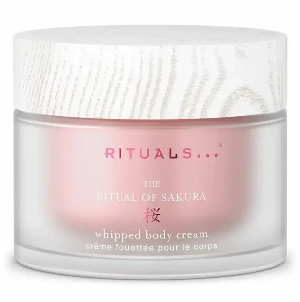 Rituals The Ritual Of Sakura Whipped Body Kreminis plaktas kūno kremas, 220 ml