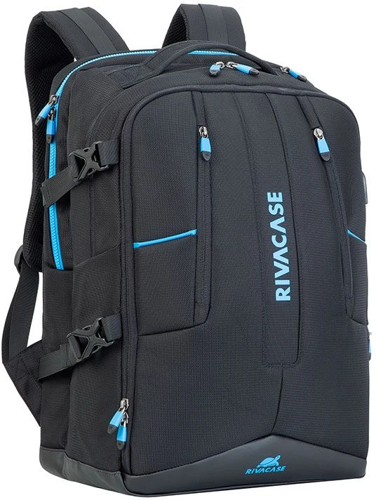 Kuprinė Rivacase Borneo 7860 žaidimų mėgėjams 17.3" (juoda)
