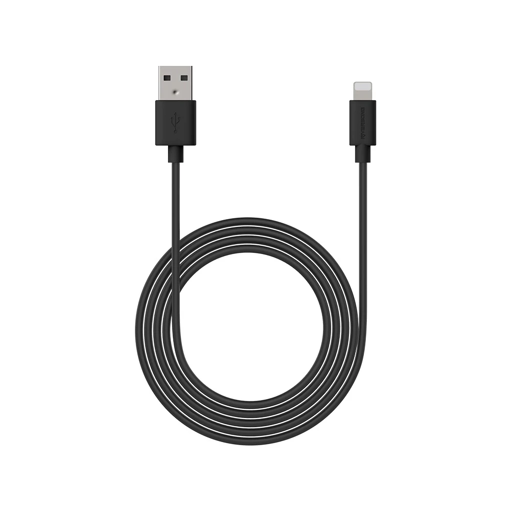 Riversong kabelis Beta 20 USB - USB-C 2m 3A juodos spalvos CT115