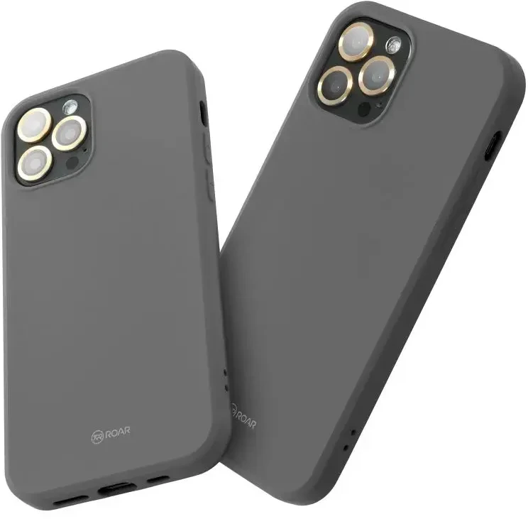 ROAR VISĄ DIENĄ IŠSAUGOTAS SPALVINGAS ŽELINIS DĖKLAS SAMSUNG A57 5G pilkas