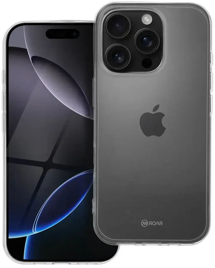 ROAR dėklas ALL DAY COLORFUL JELLY IPHONE 16 Pro skaidrus