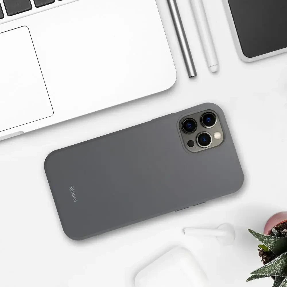 ROAR dėklas ALL DAY COLORFUL JELLY IPHONE 17 Pro pilkas