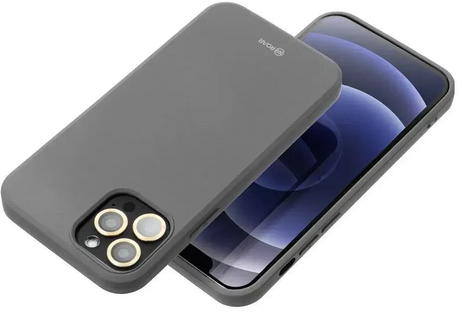 ROAR VISĄ DIENĄ IŠSAUGOTAS SPALVINGAS ŽELINIS DĖKLAS SAMSUNG A37 5G pilkas