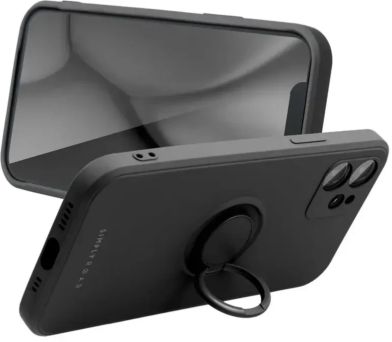 Dėklas ROAR case AMBER for IPHONE 17 juodas