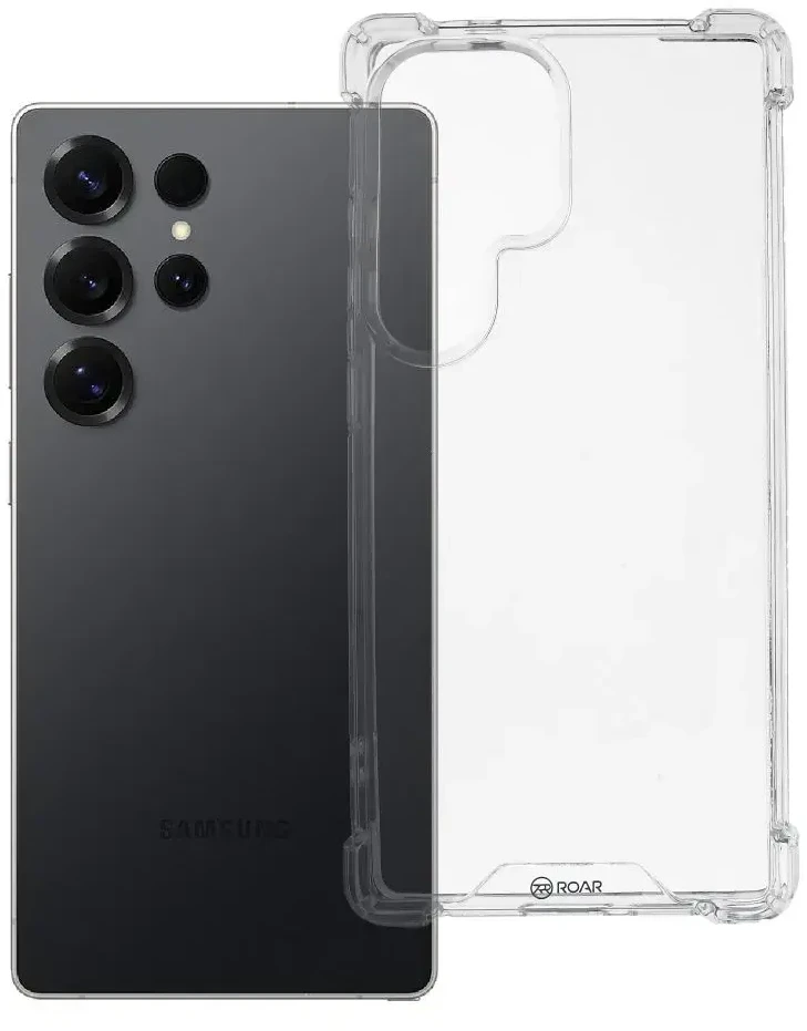 ROAR dėklas ARMOR JELLY skirtas Samsung Galaxy S25 Ultra transparent