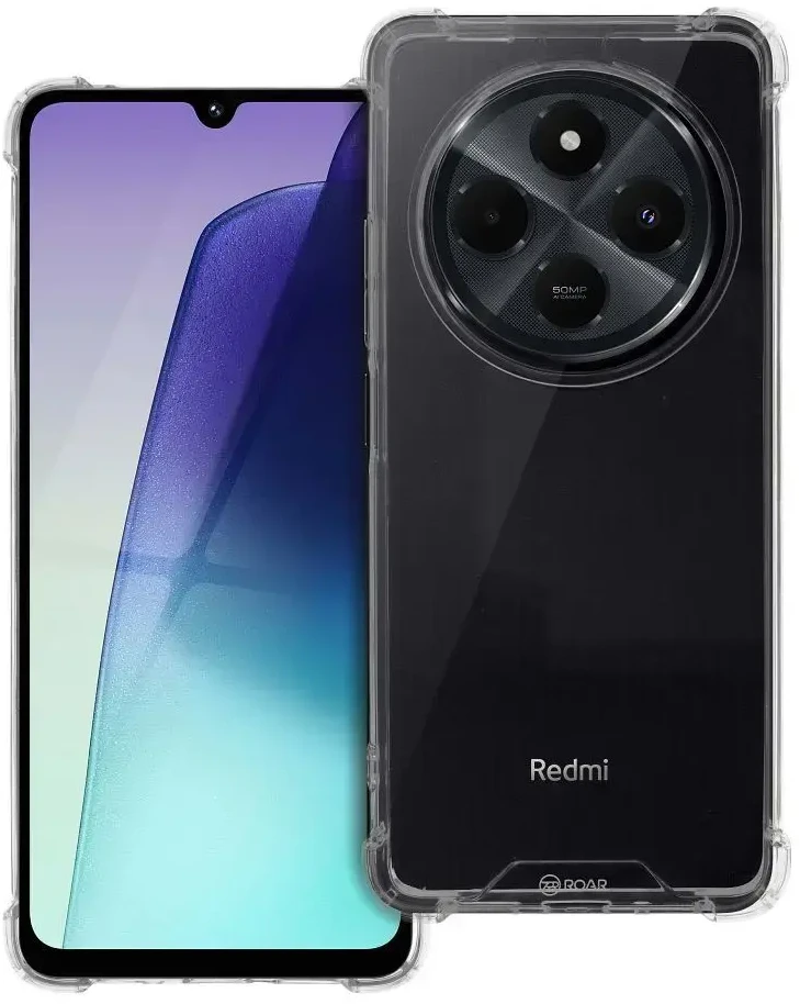 ROAR dėklas ARMOR JELLY skirtas Xiaomi Redmi 14C transparent